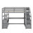 Loft Bed With Desk And Shelves-818878291-818878290