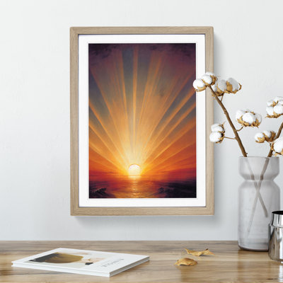 Tranquil Sunset - Single Picture Frame Painting