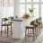 Upholstered Solid Wood Barstool Chair-848253280