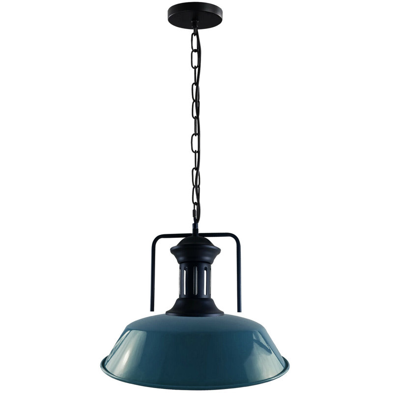 Daigle 1 - Light Dome Pendant, Light Blue
