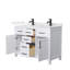 Beckett 48" Freestanding Double Bathroom Vanity with Quartz Top-646743040-646743065-646743068