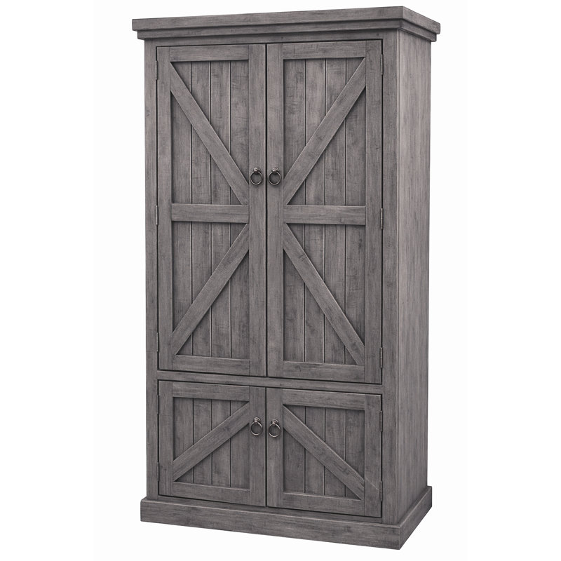 Armoire Kellogg, Bois de grange rustique
