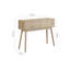 Mardell Console Table 100CM Width - Herringbone/Chevron effect-129067801