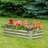 Rondrick Galvanized Steel Outdoor Raised Garden Bed - Silver - 4' W x 2' D x 1' H-299907382-296716295