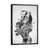 Black Floater Framed