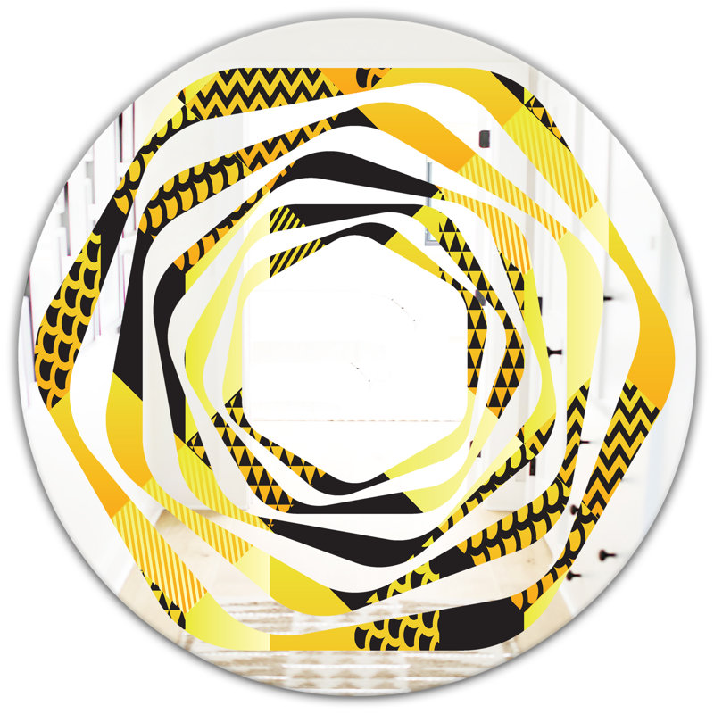 Miroir mural Whirl, 31,5 po x 31,5 po