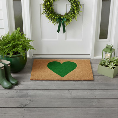 Tapis d'extérieur antidérapant Grandwood Heart