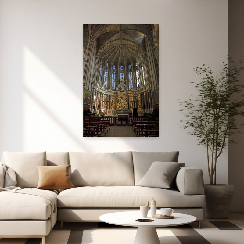 St Nazaire Cathedral Bezier Languedoc-Roussillon France by George Munday - Wrapped Canvas Print, 152.4 cm H x 101.6 cm W