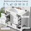 Meuble-lavabo 36 po avec lavabo en céramique-609063475