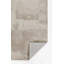 Tapis ivoire en mélange de polyester Erla 7 pi 10 po x 10 pi-1524227884