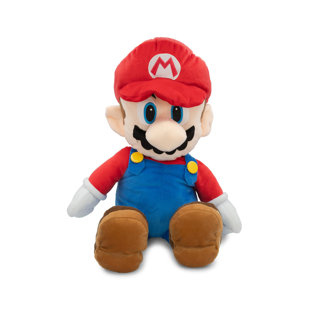 Oreiller en peluche Super Mario Bros. The Real Thing 22 pouces