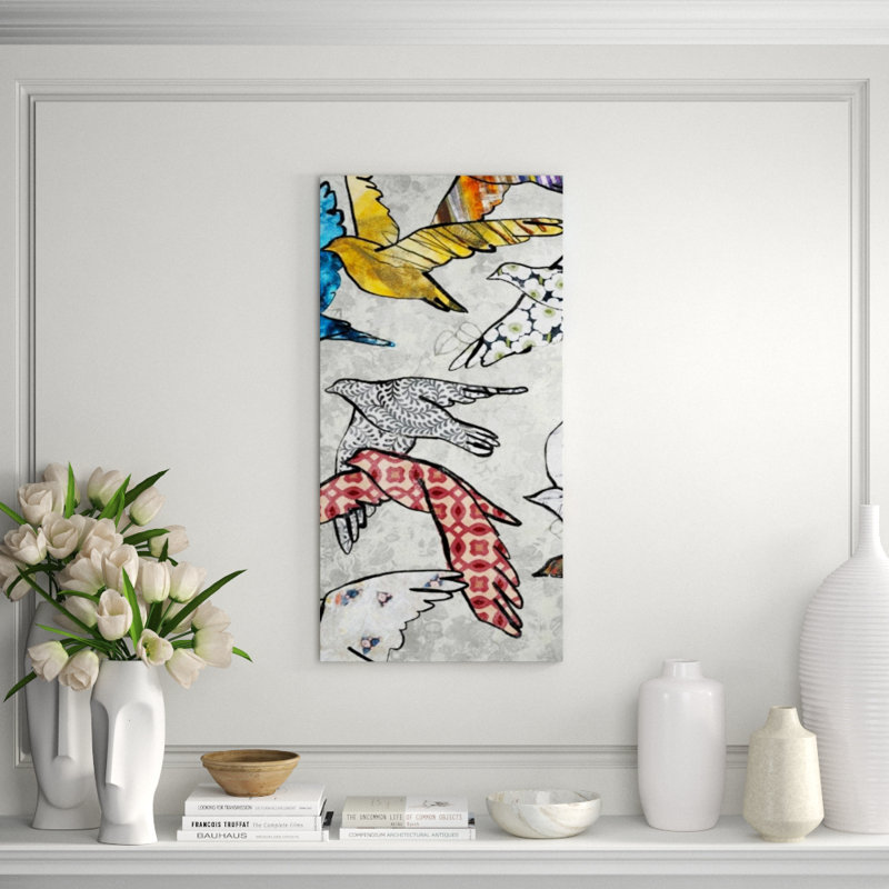 Migration Patterns I Print by Emma Brooks, Outdoor, 40" H x 20" W