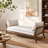 Daybed W/ Leather Strap Detail