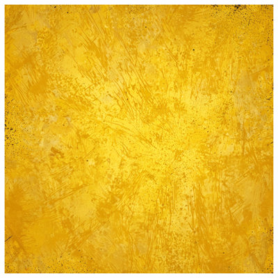 Tapis de bain jaune à fond texturé