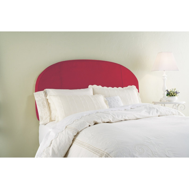 Diamond Upholstered Headboard, King, Brick