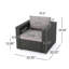 CHAISE CLUB DU Père Noël ROSA