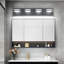 Luminaire de salle de bain noir 4 lumières SOLFART-553646265