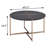 Black Round Coffee Table