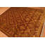 Tapis en laine noué la rouille/brun 7 pi 6 po x 9 po main one-of-kind Arteaga