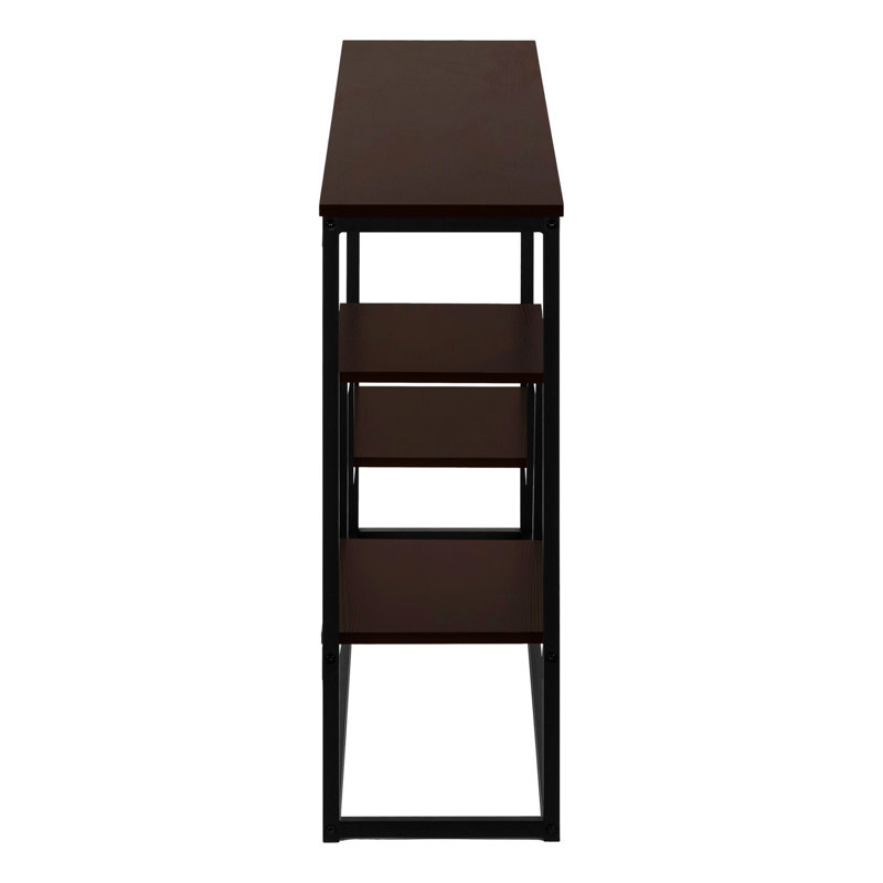 Accent Table, Living Room Console Table, Entryway Table, Narrow Side Table With Metal Frame