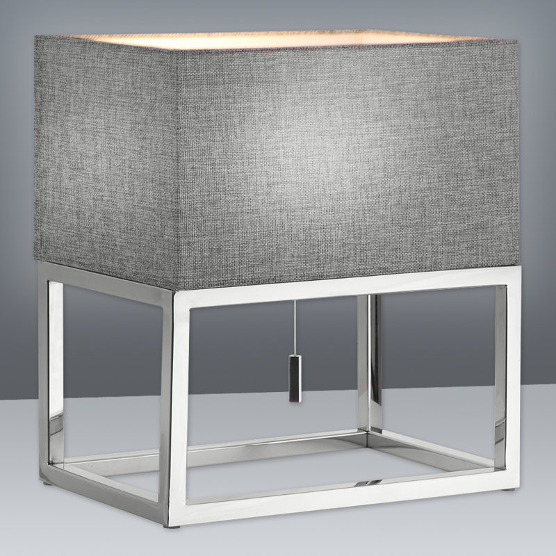 Finnell Novelty Lamp, Grey/Brown/Blue