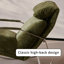 Chaise berçante simple à structure en métal Home Living