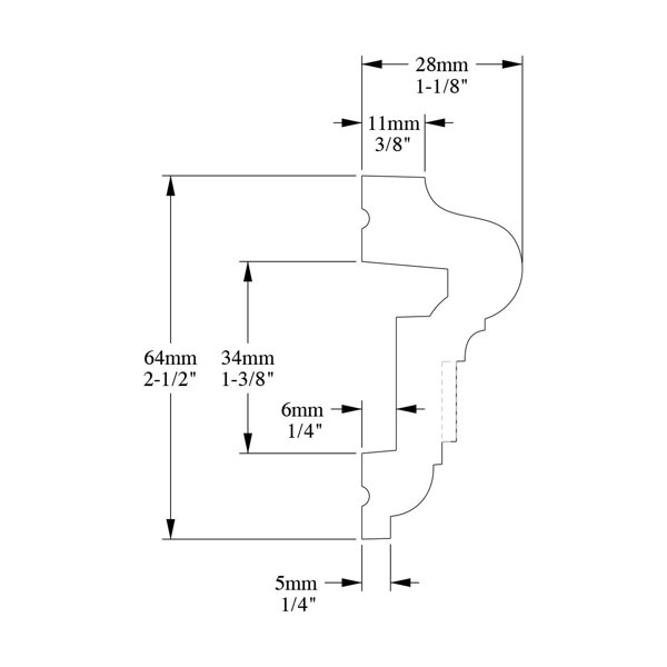 Dimensions du produit