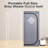 Full Body Portable Steam Tent - Home Spa Refresh Area. Grey . 2.2L Generator. 150F Max Temp. . Remote & Timer Function. Foldable Chair Included. Waterproof Heat Retaining. , Leakage Proof, Protected.