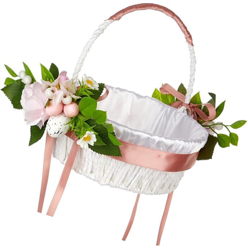 Panier de mariage, Rose