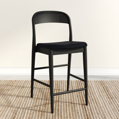 Tabouret de comptoir rembourré Loar