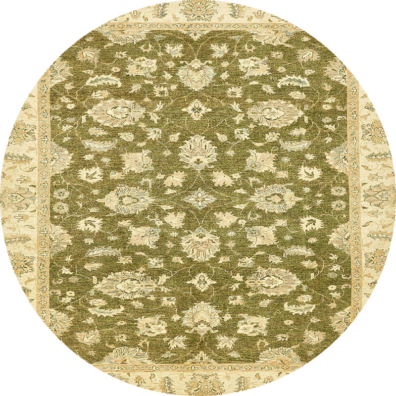 Tapis abstrait moderne 484, Rond 4 pi