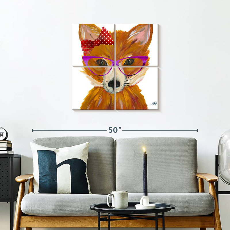 Ashelle Très Foxy, H 26 po x l 26 po