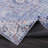 Koressa Oriental Blue Machine Washable Area Rug-9517375