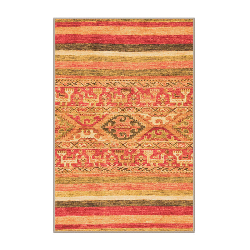 Malaine Performance Striped Indoor Rug, Rectangle 2' x 3'