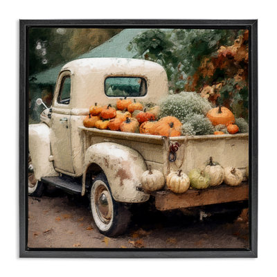 Camion citrouille et gourde