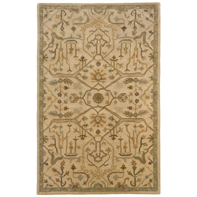 Majestic Hand Tufted Wool Abstract Indoor Rug