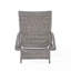 Chaise longue en osier Crete