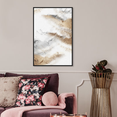 " Abstract Brianna Majestic Brush Strokes "