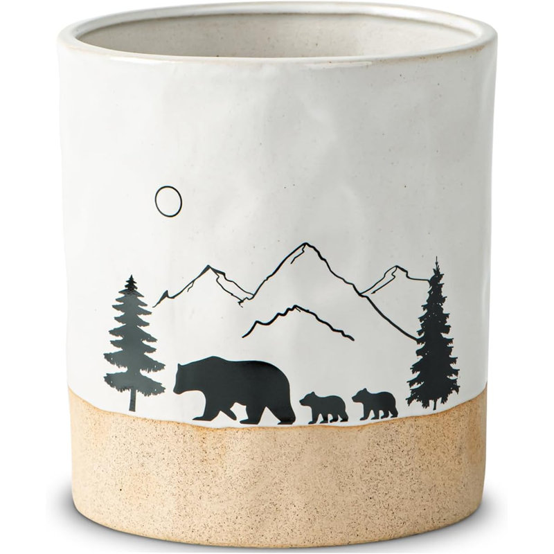 Bear Ceramic Kitchen Countertop Tableware