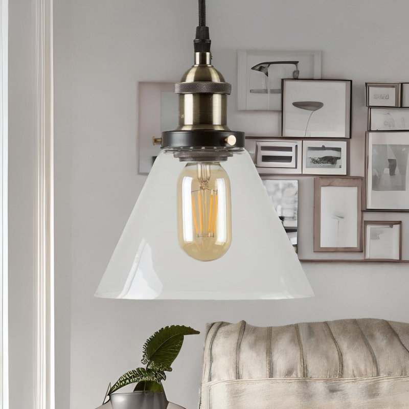 100cm H Pendant Shade in White