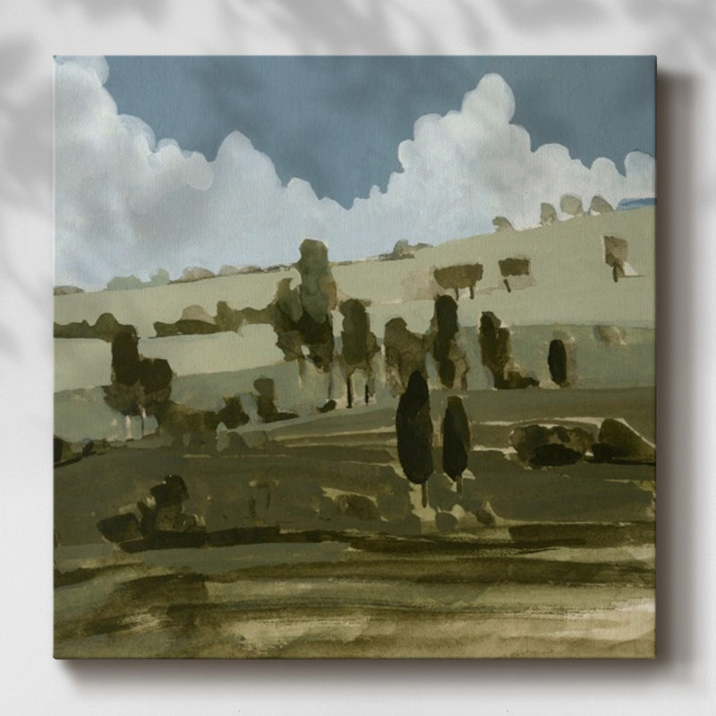 Sur toile, H 32 po x l 32 po