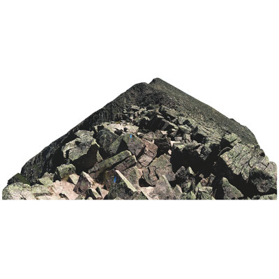 Mount Katahdin Appalachian Trail End Cardboard Standup