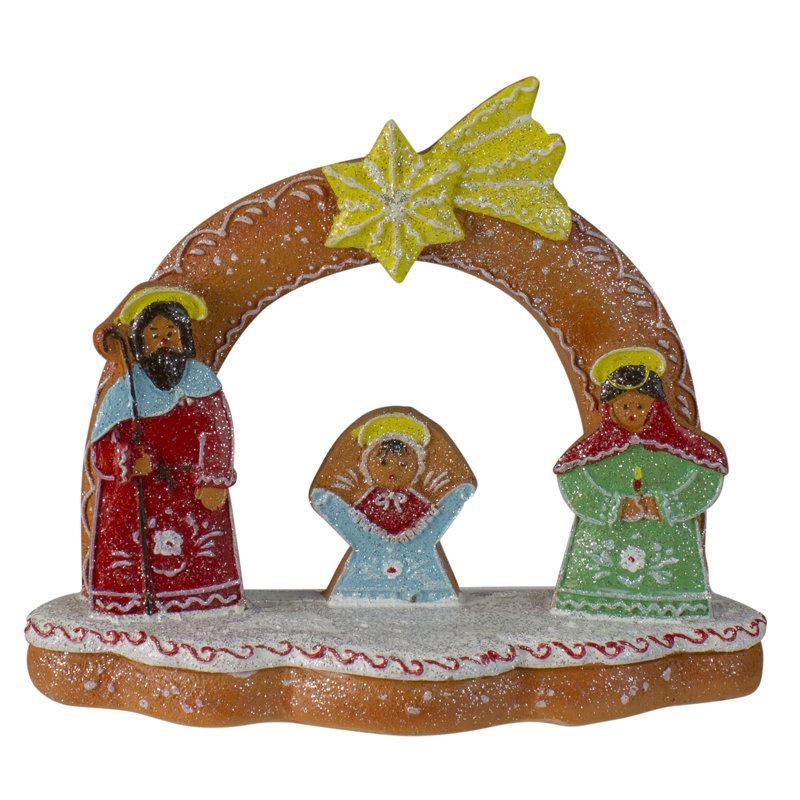 Crèche de Noël 8 po