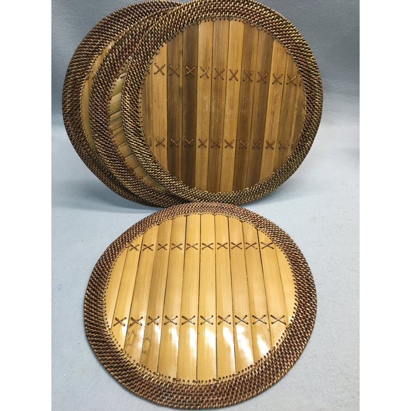 Bergin No Pattern Round Placemat