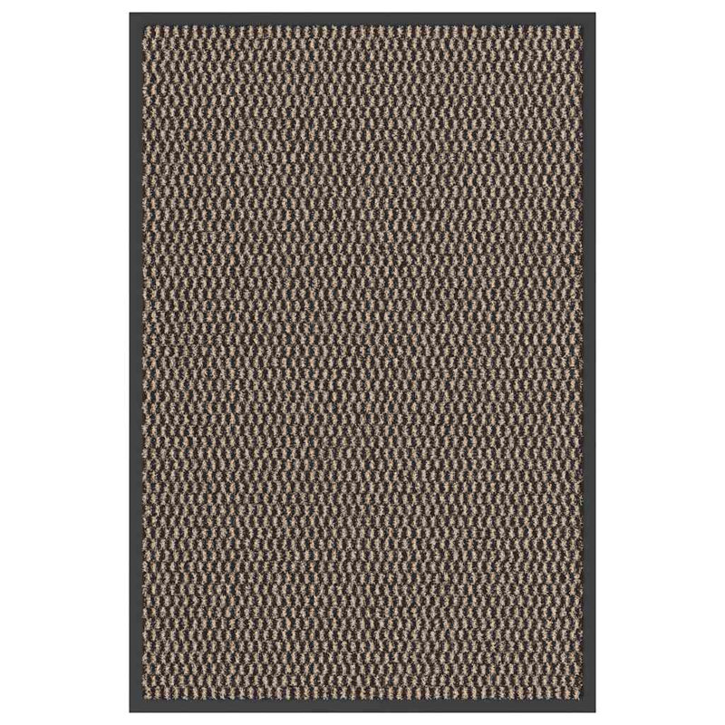 Non-Slip Indoor / Outdoor Door Mat, 60cm W x 90cm L, Brown