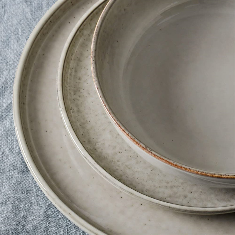 Richel Piece Porcelain China Dinnerware Set - Service for 4
