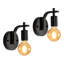 Predmore Iron Armed Sconce-2003808051