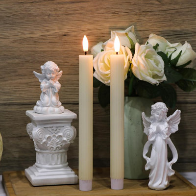 Flameless Taper Candle
