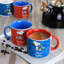 Ensemble de grandes tasses en grès 21 pièces Gibson Peanuts Snoopy
