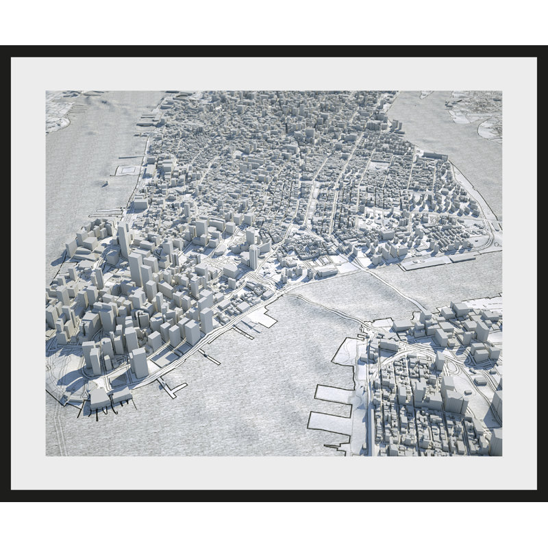 City - Single Picture Frame Print